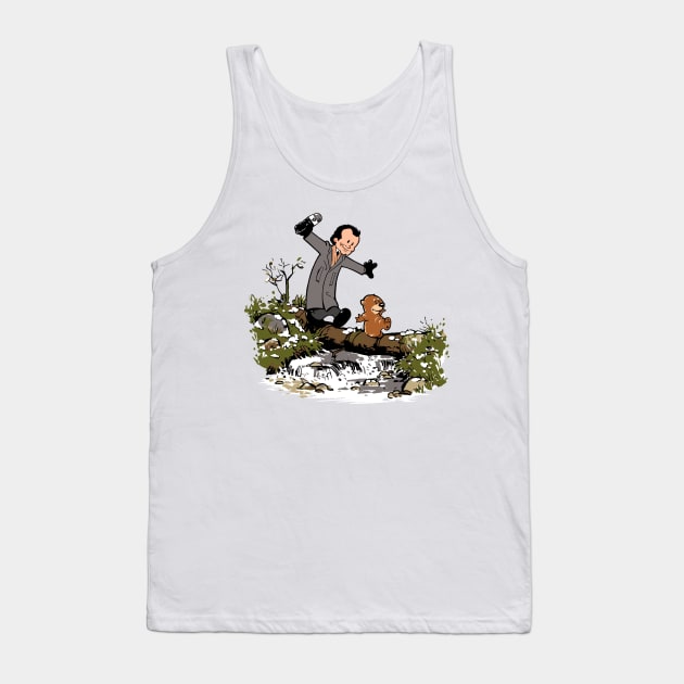 Happy Groundhog Day Tank Top by Tronyx79